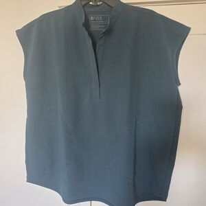 Figs Deep Teal V-Neck Medical Top